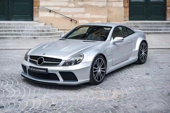 สําหรับ Mercedes SL R230 Widebody Kit SL R230 ปรับปรุง BS Style หน้าและหลัง Bumper Spoiler Widebody Kit