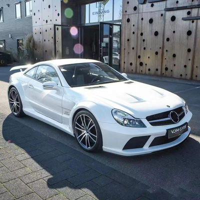 สําหรับ Mercedes SL R230 Widebody Kit SL R230 ปรับปรุง BS Style หน้าและหลัง Bumper Spoiler Widebody Kit