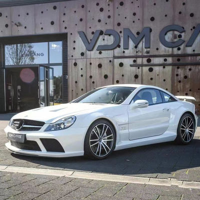 สําหรับ Mercedes SL R230 Widebody Kit SL R230 ปรับปรุง BS Style หน้าและหลัง Bumper Spoiler Widebody Kit