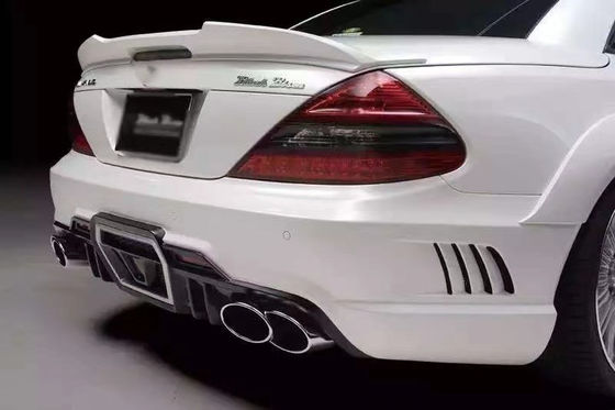 สําหรับ Mercedes SL R230 Widebody Kit SL R230 Upgraded WD Style หน้าและหลัง