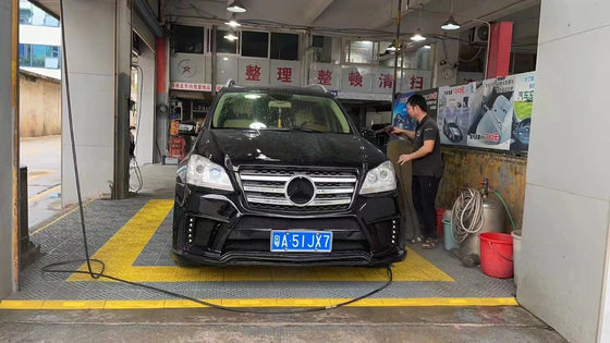 WALD Style Body Kit สําหรับ Mercedes-Benz X164 GL450 GL500 GL550 GL63 Body Kit แบมเปอร์ด้านหน้า