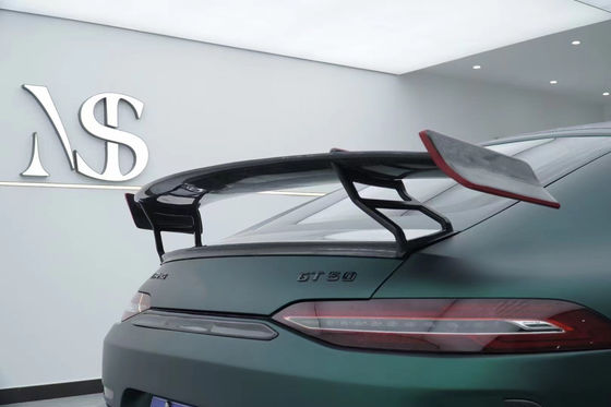 สําหรับ Mercedes-Benz AMG GT50 GT63 สปอยเลอร์ไฟเบอร์คาร์บอน AMG GT50 GT63 ปีกสปอยเลอร์ไฟเบอร์คาร์บอนแบบ RT900 ที่ปรับปรุง