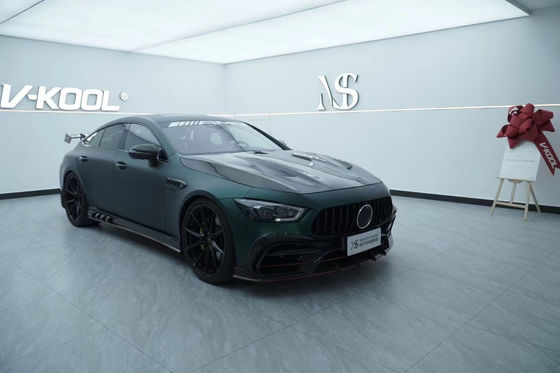 สําหรับเครื่องยนต์ Mercedes AMG GT50 GT63 หัวเครื่องยนต์ไฟเบอร์คาร์บอน AMG GT50 GT63 SCL Style