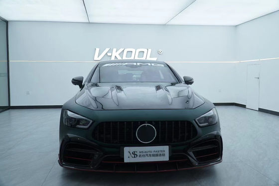 สําหรับเครื่องยนต์ Mercedes AMG GT50 GT63 หัวเครื่องยนต์ไฟเบอร์คาร์บอน AMG GT50 GT63 SCL Style