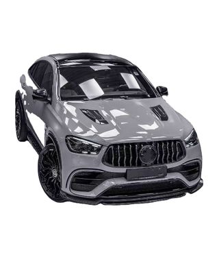 สําหรับ Mercedes-Benz GLE53 63Ccoupe คอนโดคีตไฟเบอร์คาร์บอน GLE53 63Ccoupe คอนโดคีตไฟเบอร์คาร์บอน ดิฟฟิวเซอร์ลิปหน้า Spoiler Wide-body