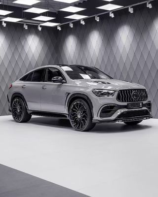 สําหรับ Mercedes-Benz GLE53 63Ccoupe คอนโดคีตไฟเบอร์คาร์บอน GLE53 63Ccoupe คอนโดคีตไฟเบอร์คาร์บอน ดิฟฟิวเซอร์ลิปหน้า Spoiler Wide-body