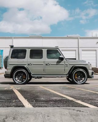 G500 G63 Mercedes Sprinter Body Kit VOS Style Diy ลิปหน้า สปอยเลอร์ วงล้อ