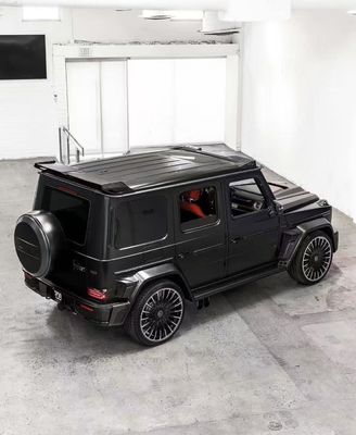W464 G500 G63 Mercedes Body Kit G800 สไตล์รถยนต์ หน้ารถชนกัน สปอยเลอร์ วงล้อ