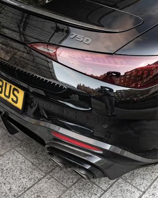 SL63 Mercedes Benz SL Body Kit 2015 - 2016 BS สไตล์ ฮูด สโปเลอร์ ดิฟฟิวเซอร์ฝีปากด้านหน้า